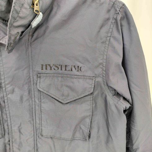 ヒステリック HYSTERIC 90-00s リップストップナイロン バックプリント ミリタリージャケット Y2K  メンズ  FREE